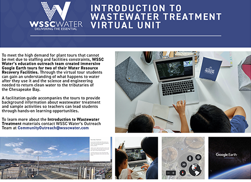waste water treatment plant virtual tour